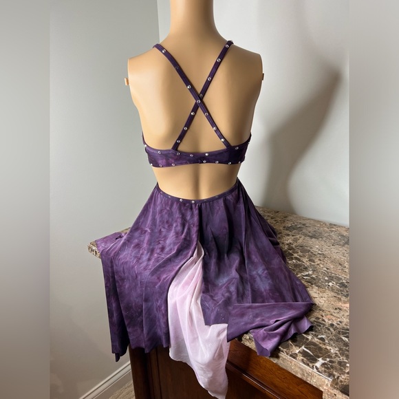 Show off semi custom lyrical/ballet costume with Swarovski rhinestones. - Picture 2 of 2